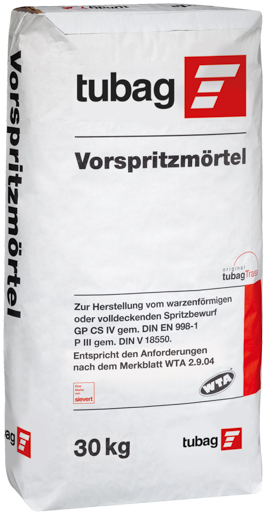 Quick Mix tubag VSP 0-4 mm 30,0 kg Trass-Vorspritzmörtrl