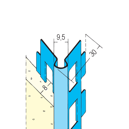 Protektor Kantenprofil Innenputz 1015 240cm
