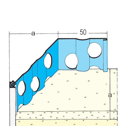 Protektor Kantenprofil Dämmputz 1066 Weiß 300cm