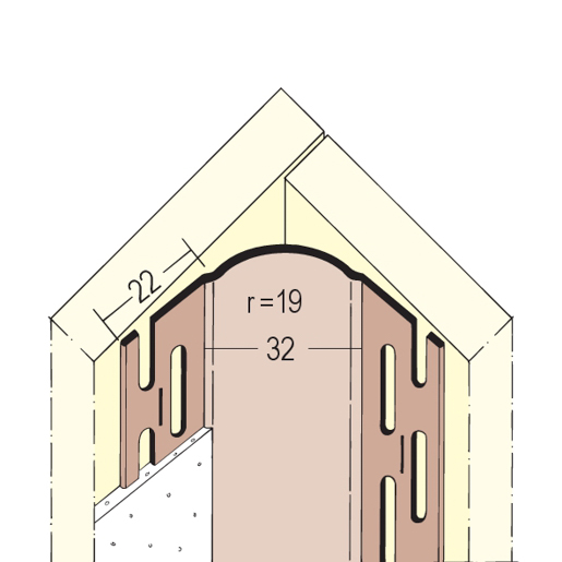 Protektor Kantenprofil Trockenbau 3780 305cm