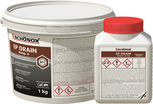 Schönox EP Drain Resin 2K 1,5 kg Komponente A+B