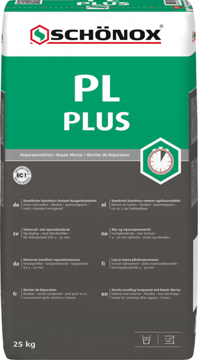 Schönox PL Plus Universal 25,0 kg Reparaturmörtel vorgemischt