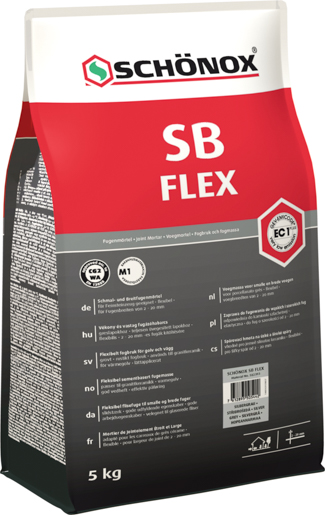 Schönox SB-Flex Fugenmörtel 5,0 kg Grau