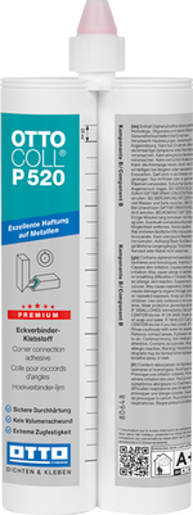 Ottocoll P 520 A+B 620 ml C635 Cremeweiss