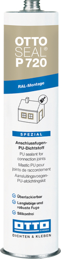 Ottoseal P 720 580 ml C56 Betongrau