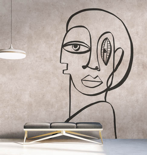 MPlus Chamäleon 2029 L9060-107 90x60cm Palomas room 1 Leinwand