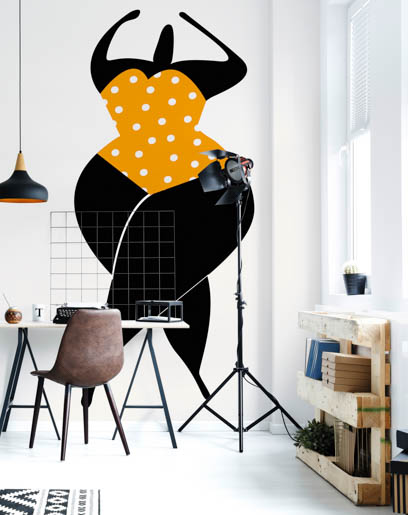 MPlus Chamäleon 2029 V100-119 200x280cm Dancing in the Sun 1 Strukturvlies