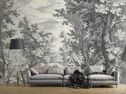 MPlus Chamäleon 2029 V600-133 400x270cm Fancy Forest 3 130 g/qm Mattvlies