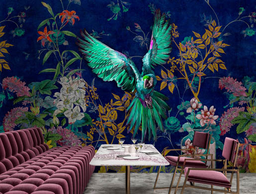 MPlus Chamäleon 2029 V600-136 400x270cm Tropical Hero 1 130 g/qm Mattvlies