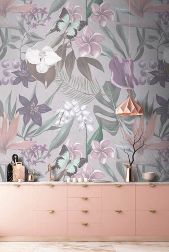 MPlus Chamäleon 2029 V600-207 400x270cm Orchid Garden 3 130 g/qm Mattvlies