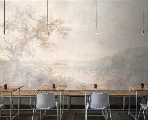 MPlus Chamäleon 2029 V600-252 400x270cm Romantic River 1 130 g/qm Mattvlies