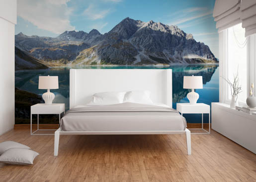 MPlus Chamäleon 2029 L12080-280 120x80cm Bergsee klar 3 Leinwand