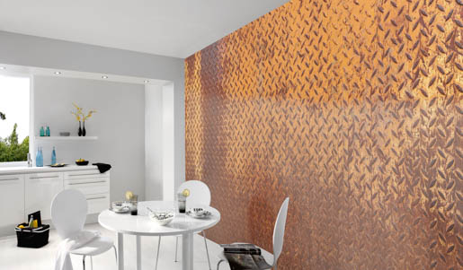 MPlus Chamäleon 2029 V100-37 600x250cm Rostige Platte Strukturvlies