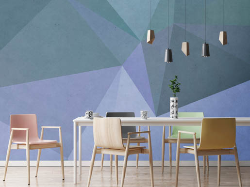 MPlus Chamäleon 2029 V100-72 400x270cm Polygonal 2 Strukturvlies