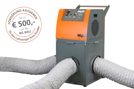 Heylo BG Bau Paket H PowerFilter 3500 3x DN 205 #SET050