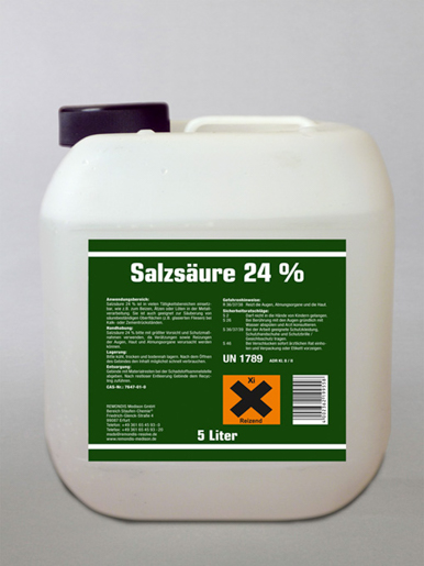 Staufen Salzsäure 5,0 lt