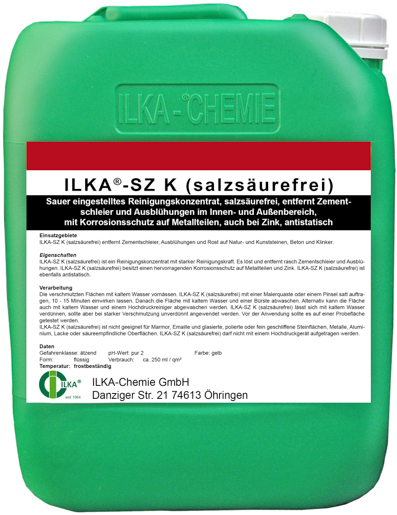 ILKA-SZ K salzsäurefrei 220,0 lt