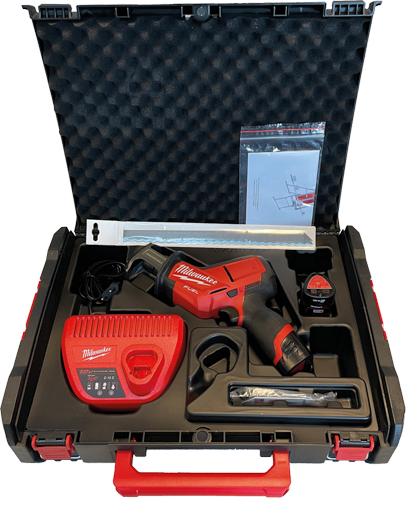 WD MineralCut-SET Schnitttiefe 250mm Akku-Säbelsäge x 2 Akku im Systainer