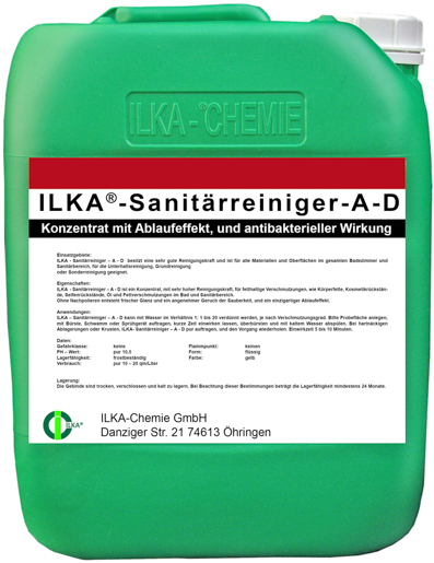 ILKA-Sanitärreiniger AD 30,0 lt