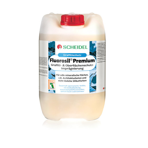 Fluorosil Scheidel Fluorosil Premium 30,0 lt Graffiti- u. Oberflächenschutz ...