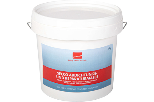 Redstone Secco Abdichtungs- und 4,0 kg Reparaturmasse