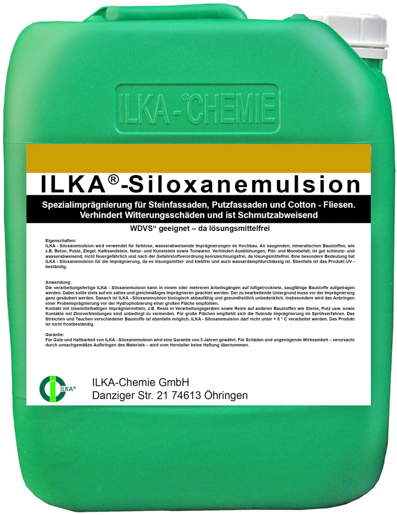 ILKA-Siloxanemulsion 30,0 lt