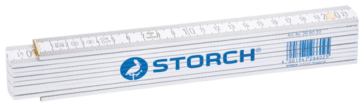Storch Zollstock – 2m – mit vermessingten Beschlägen kaufen bei Proma Farben