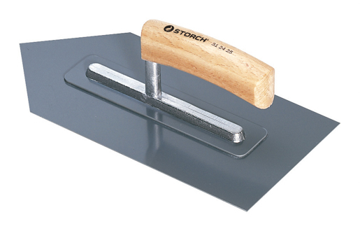 Storch Kunststoff-Glättekelle, Giebelform – 275x130 mm/3 mm kaufen bei Proma Farben