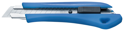 Storch Abbrechmesser Blau-breit – 18 mm kaufen bei Proma Farben