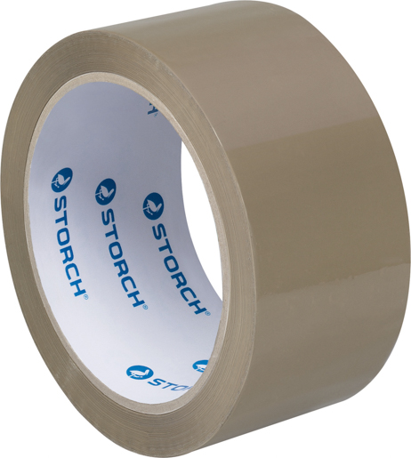Storch Packband Braun – 66m x 48mm kaufen bei Proma Farben