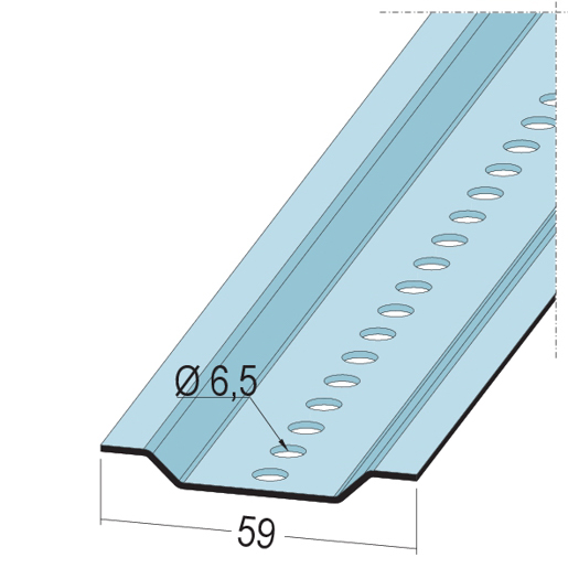 Protektor Gewölbeprofil 5072 400cm