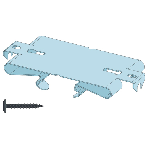 Protektor TPS-Federclip 6126 einschließlich Schnellbau-Schrauben