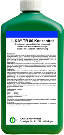 ILKA-TR 80 1,0 lt