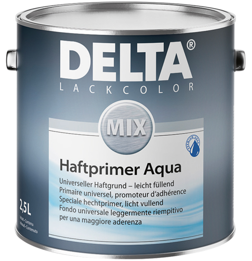 Delta Haftprimer Aqua 2,5 lt Grundierung weiß matt