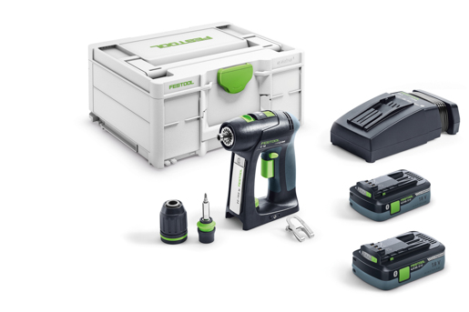 Festool 576435 Akku-Bohrschrauber C 18 HPC 4,0 I-Plus