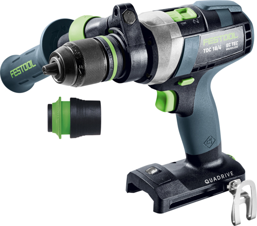 Festool 575601 Akku-Bohrschrauber QUADRIVE, TDC 18/4 I-Basic