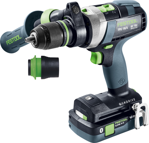 Festool 577651 Akku-Schlagbohrschrauber QUADRIVE TPC 18/4 5,0/4,0 I-Plus
