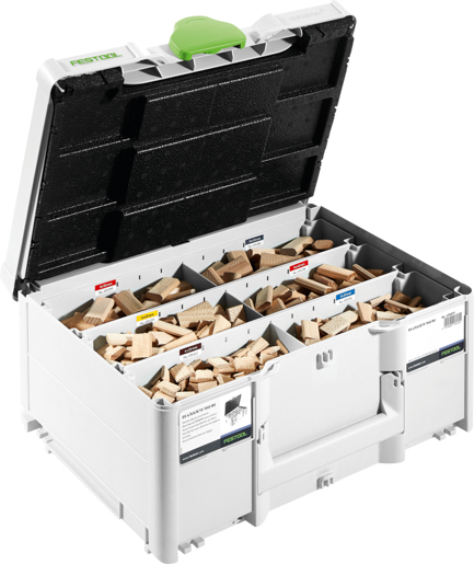 Festool 576794 DOMINO Dübel Buche Sortiment DS 4/5/6/8/10 1060 BU