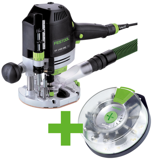 Festool 576540 Oberfräse OF 1400 EBQ-Plus + Box-OF-S