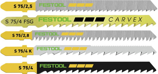 Festool 204275 Stichsägeblatt-Set STS-Sort/25 W (1PCK = 25STK)