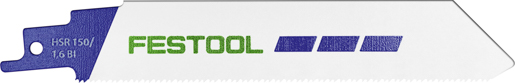 Festool 577489 Säbelsägeblatt Metal / Stainl. HSR 150/1,6 BI/5 (=5STK)