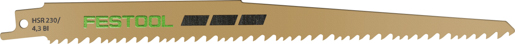 Festool 577487 Säbelsägeblatt Wood Univ. HSR 230/4,3 BI/5 (1PCK=5STK)