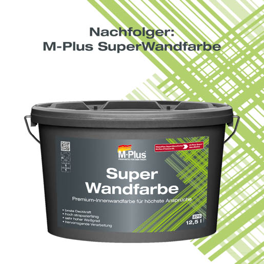 MPLUS SuperWandfarbe 12,5 lt