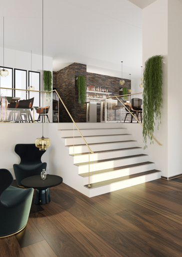 MPlus Treppenkantenprofil 859 SBS 250cm 2,5mm Alu Silber elox. F4 18,5 x 48mm