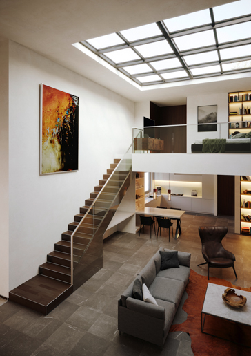 MPlus Treppenkantenprofil 871 SBS 250cm 3,0mm Alu Silber elox. F4 29 x 39mm