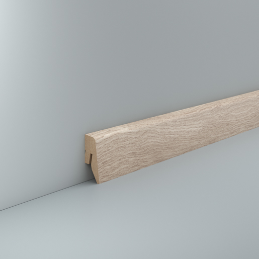 Südbrock 718.4019 Mekong Eiche 250cm PG 1 MDF-Fußleiste 15 x 40 mm