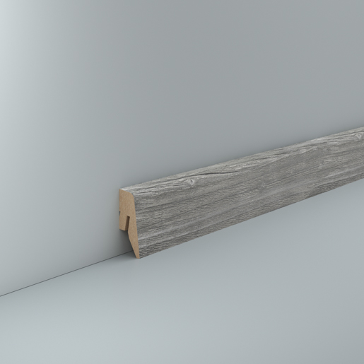 Südbrock 718.4022 Ganges Eiche 250cm PG 1 MDF-Fußleiste 15 x 40 mm