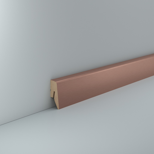 Südbrock 718.4034 Kupfer 250cm PG 2 MDF-Fußleiste 15 x 40 mm