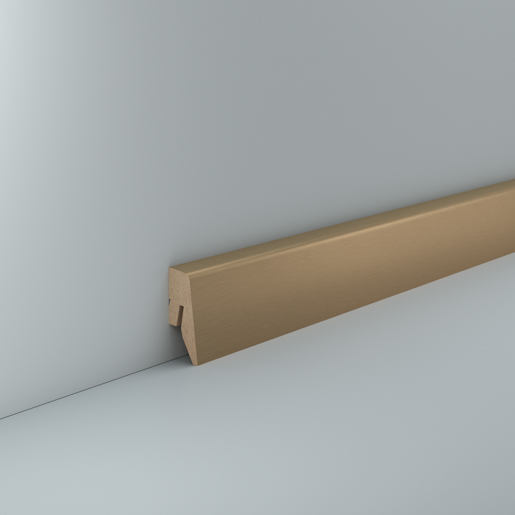Südbrock 718.4035 Bronze hell 250cm PG 2 MDF-Fußleiste 15 x 40 mm