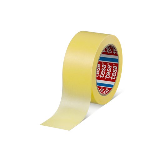 Tesa 4334 Präzisionskrepp 50m:50mm, gelb